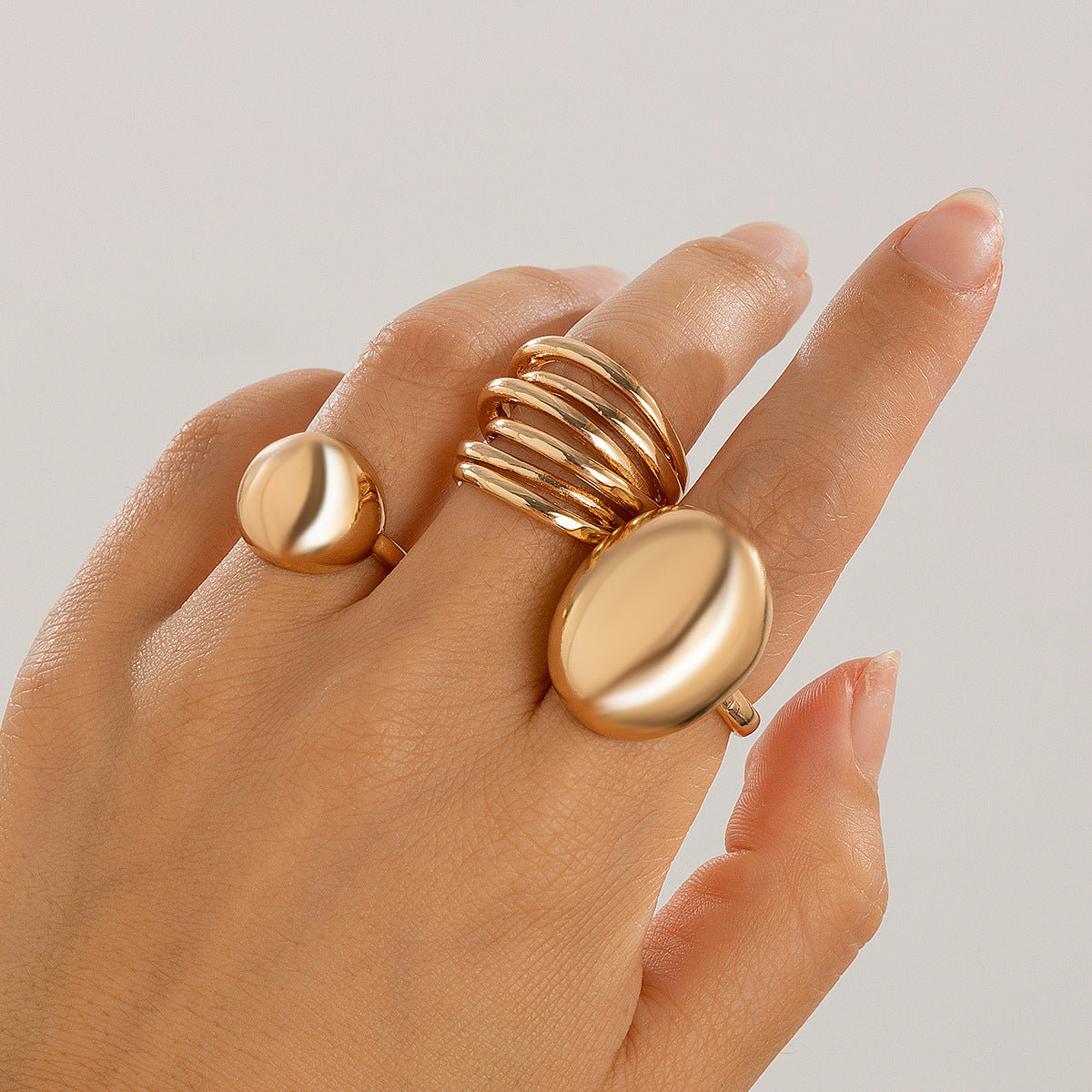 Sets of rings in various shapes