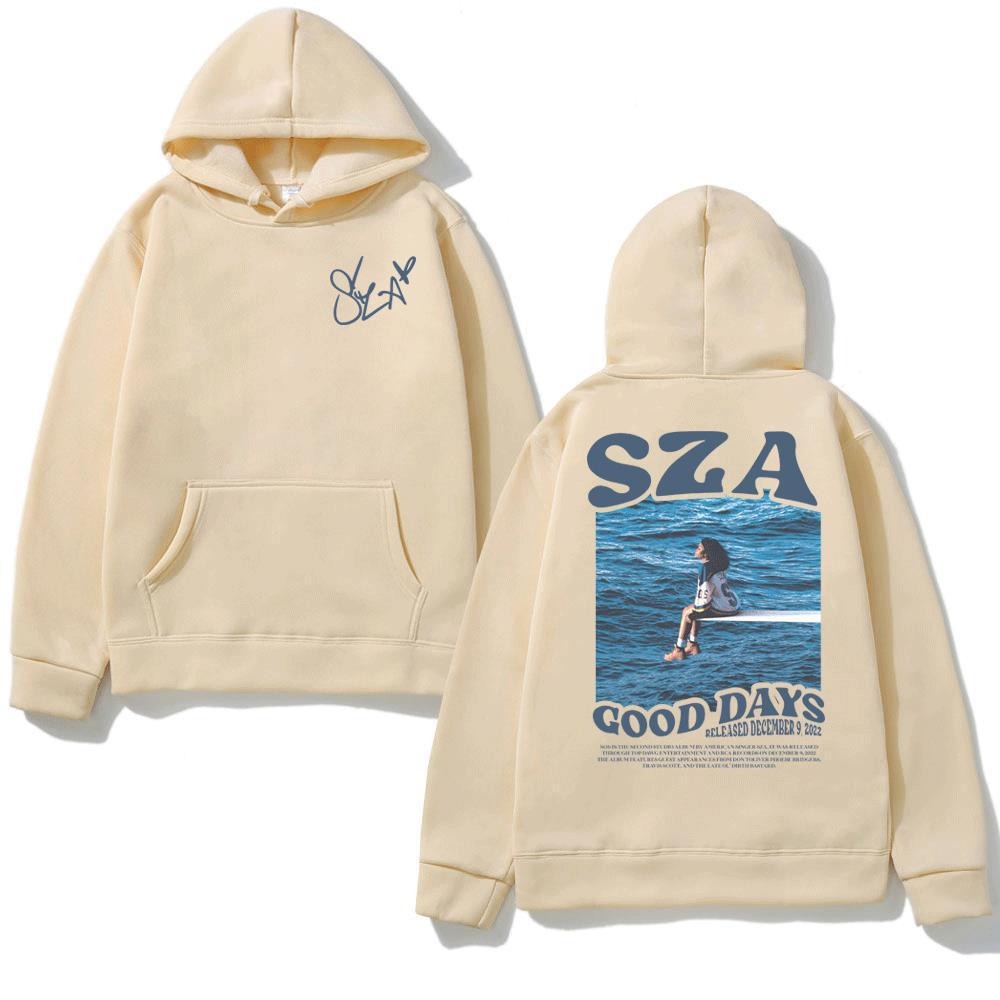 Stylish hoodie with SZA theme