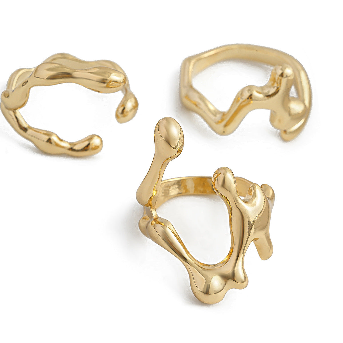 Set of drop-shaped and regular arch rings