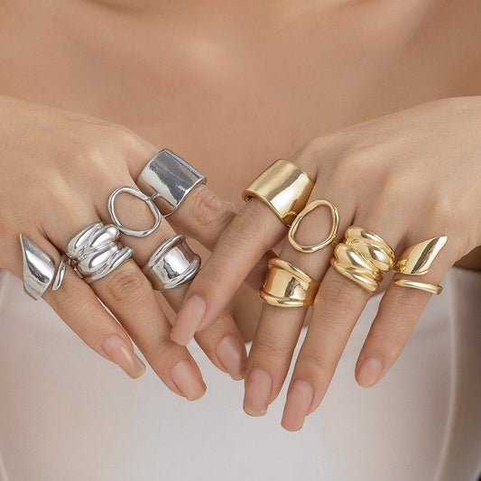 Sets of rings in various shapes