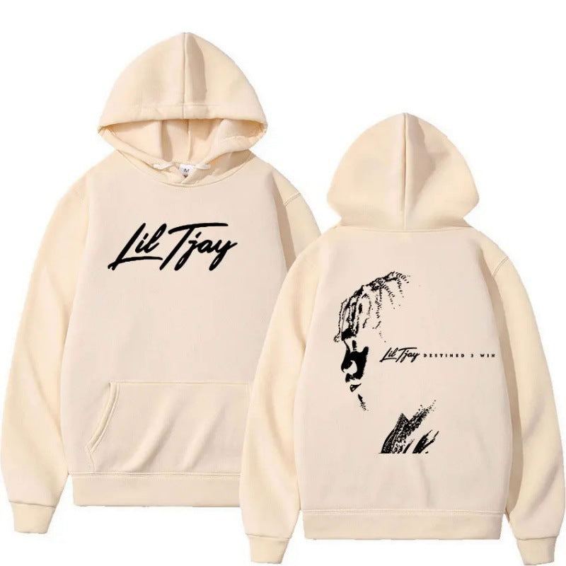 Lil Tjay print hoodie