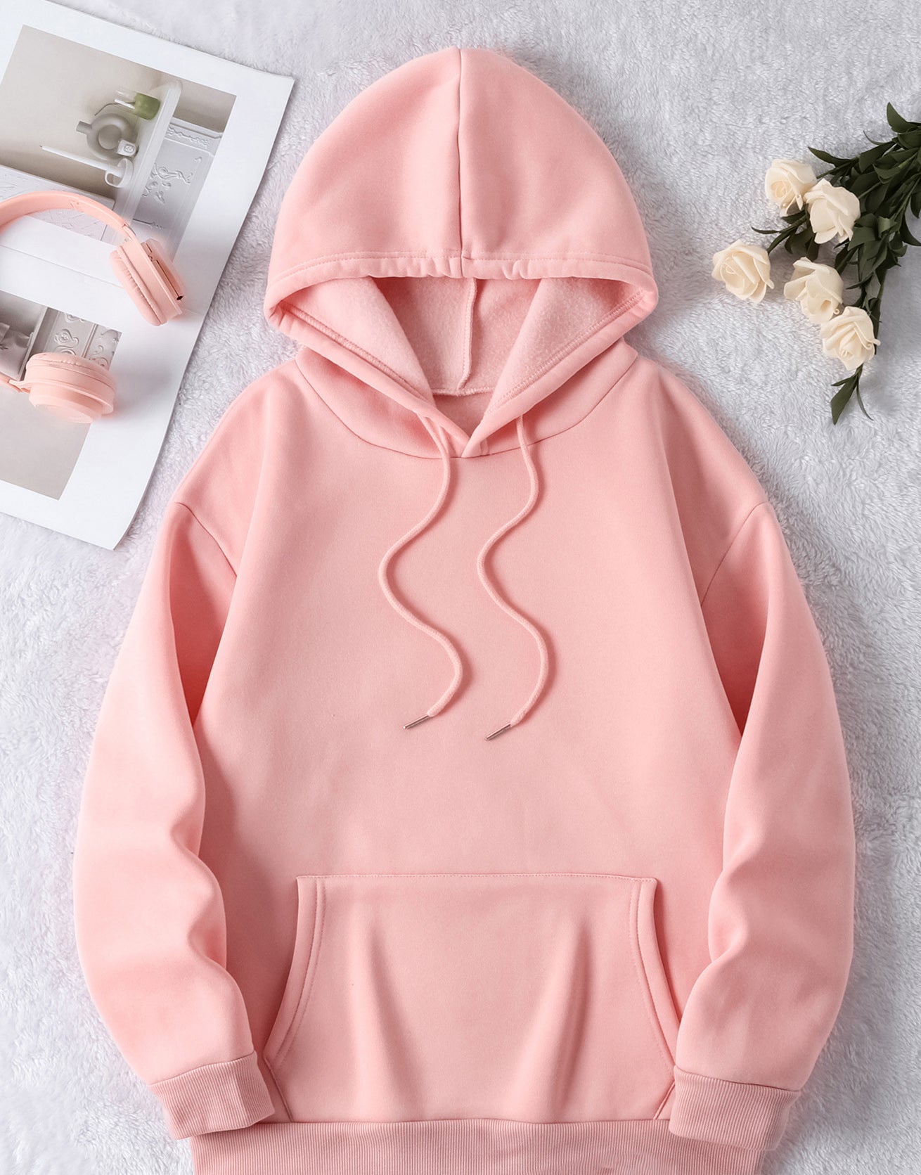 Hoodie with embroidery