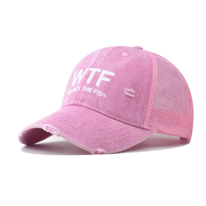 Baseball cap with print