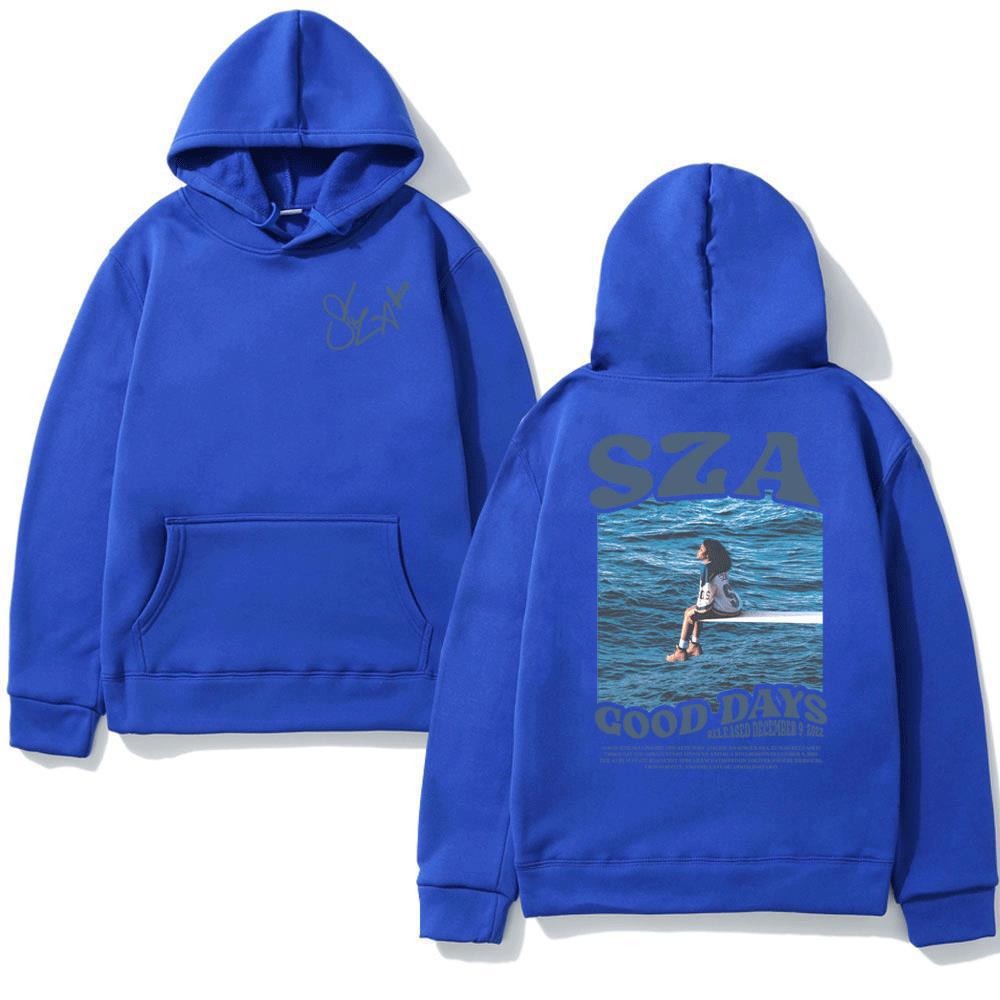 Stylish hoodie with SZA theme