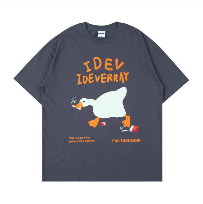 Duck print T-shirt