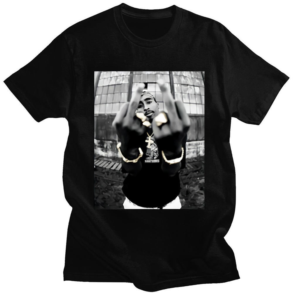 2Pac print T-shirt