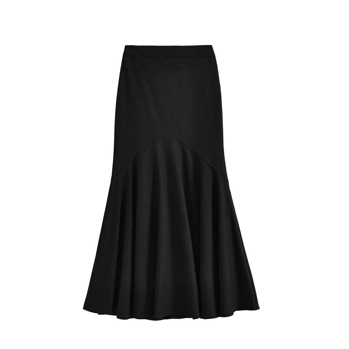 Black high slim skirt