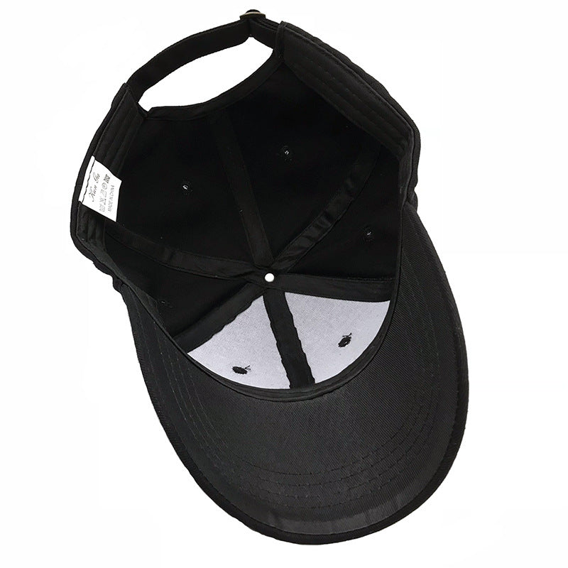 Baseball cap with a wave motif