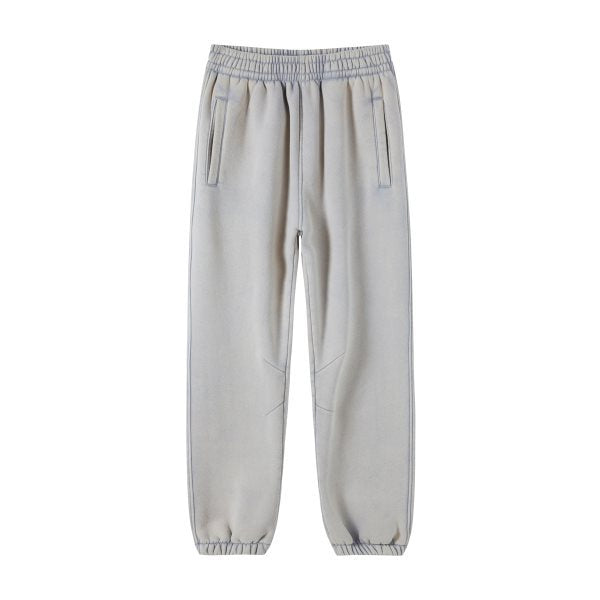 Stylish pants with a washed motif