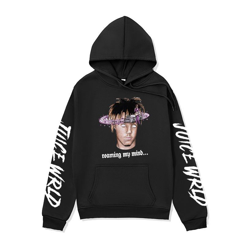 Juice Wrld print hoodie