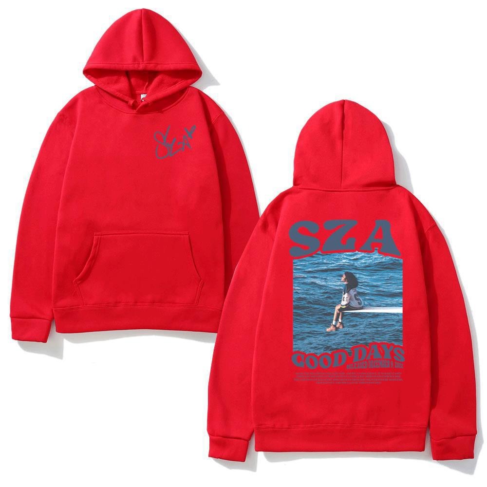 Stylish hoodie with SZA theme