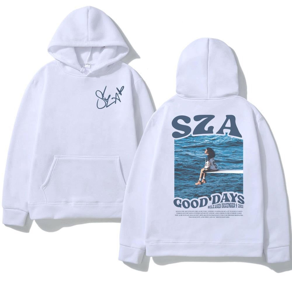 Stylish hoodie with SZA theme