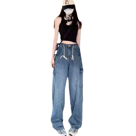 Plain baggy jeans