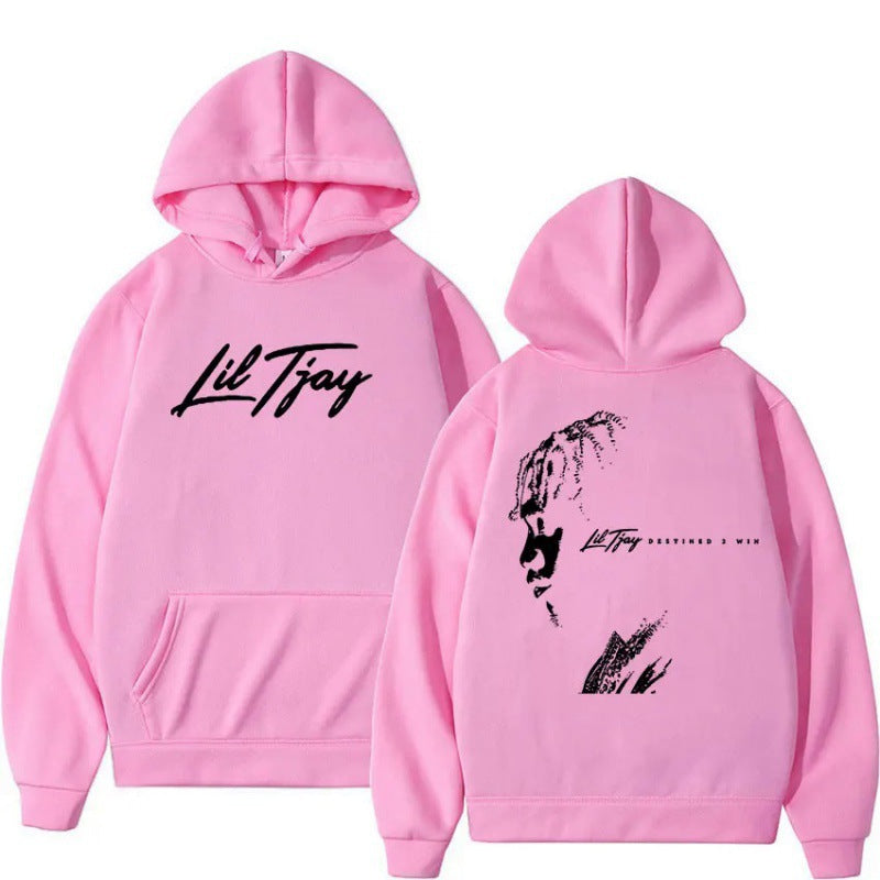 Lil Tjay print hoodie