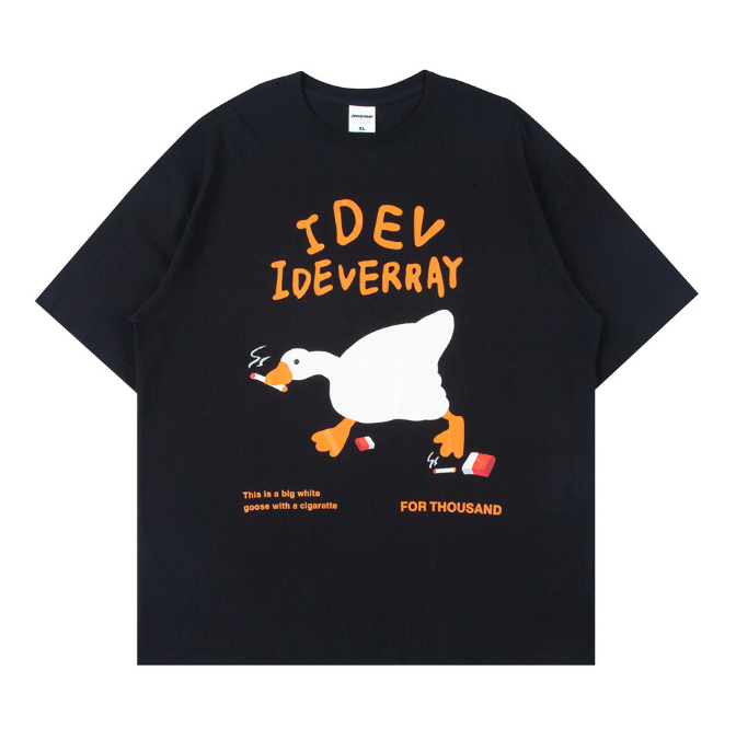 Duck print T-shirt