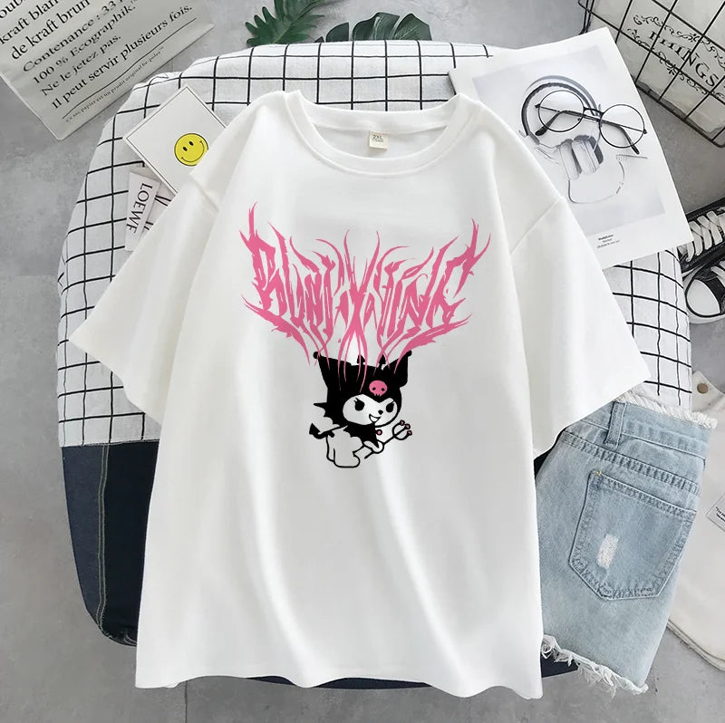 Kuromi print T-shirt