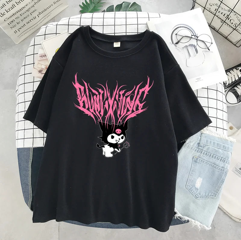 Kuromi print T-shirt